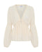 One teaspoon Luminette Sheer Longsleeve Blouse - Ivory