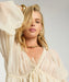One teaspoon Luminette Sheer Longsleeve Blouse - Ivory