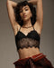 One teaspoon Vintage Whisper Lace Bralette Top - Black