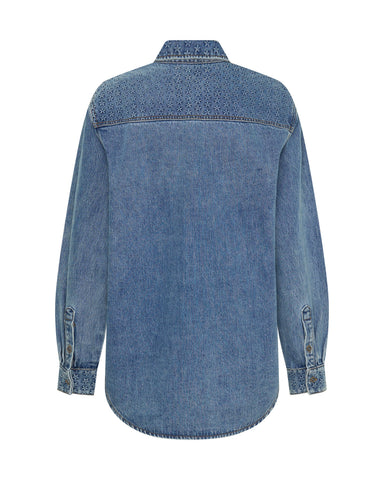 One teaspoon Starlight Everyday Denim Shirt - Salty Dog