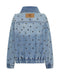 One teaspoon Punk Paradise Denim Bomber Jacket - Salty Dog