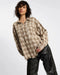 One teaspoon Daria Havana Flannel Check Shirt - Tan Check