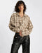 One teaspoon Daria Havana Flannel Check Shirt - Tan Check