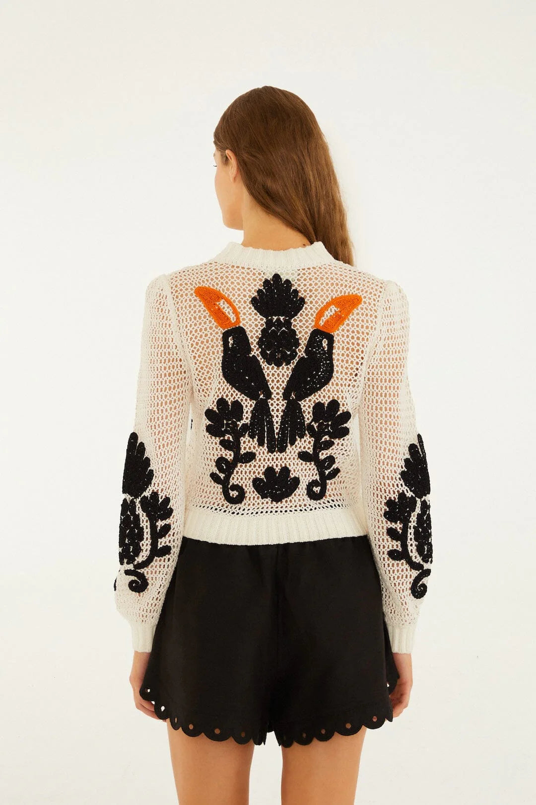 Toucan Crochet Cardigan