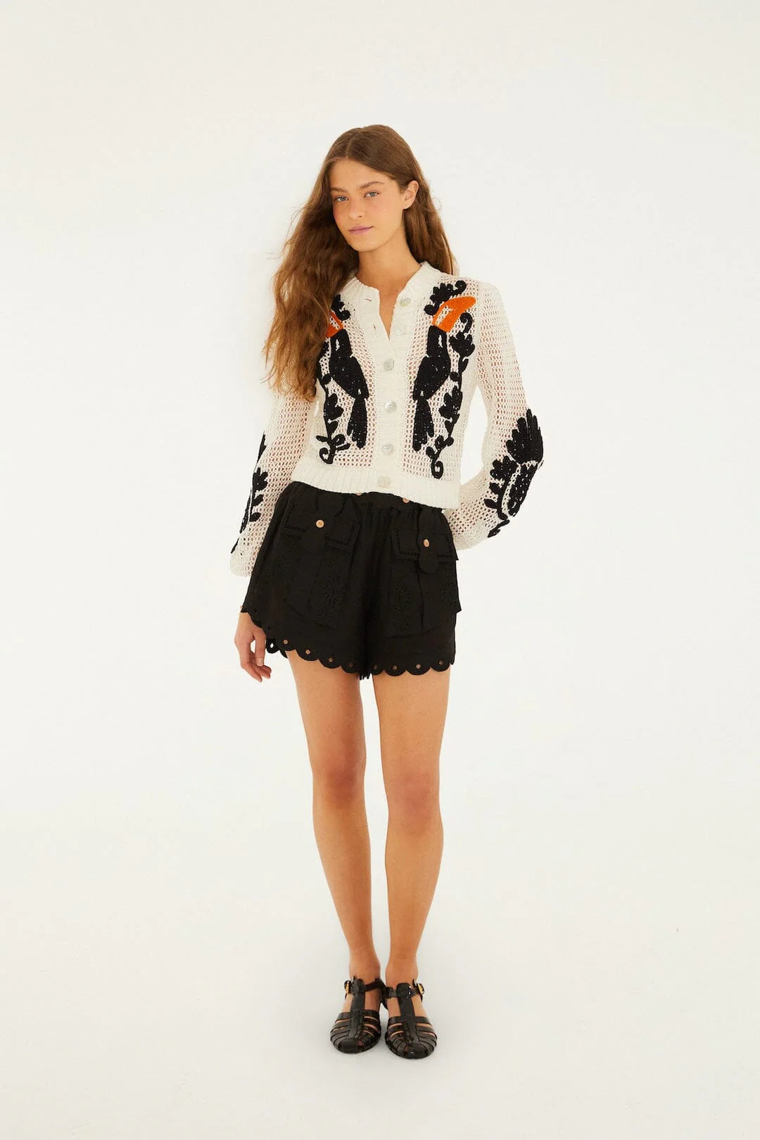 Toucan Crochet Cardigan