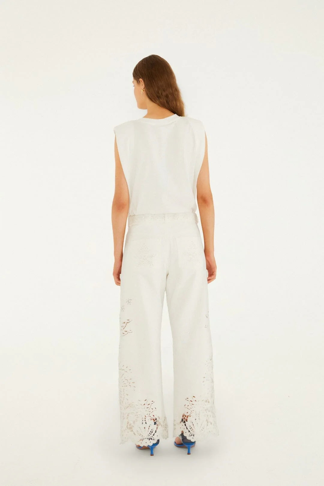 Off-White Boho Beauty Richelieu Pants