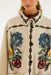 Farm Rio Lunar Boho Buttoned Fleece Coat