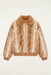 Farm Rio Borbofly Embroidered Reversible Puffer Jacket