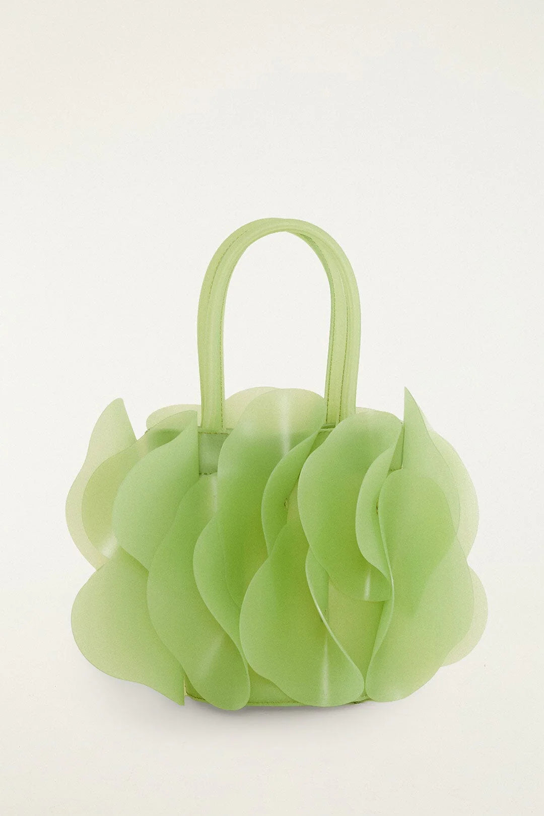 Green Jelly Flower Bag-Nile