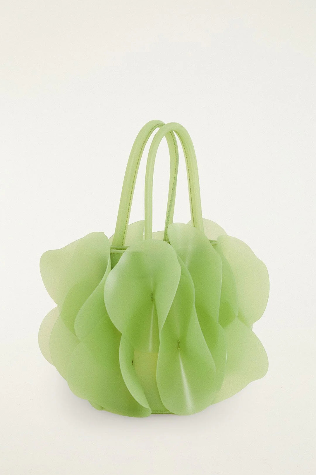 Green Jelly Flower Bag-Nile