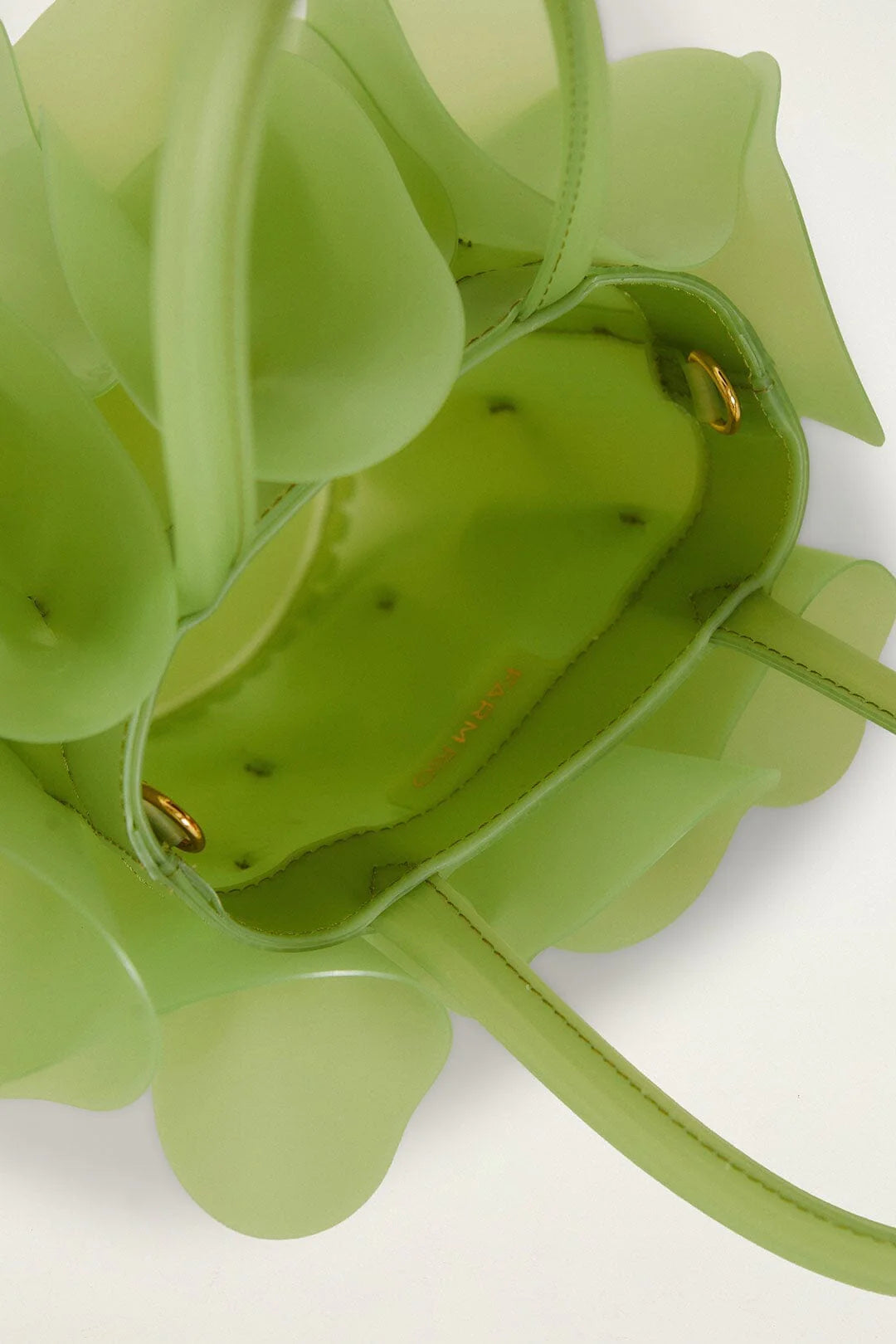 Green Jelly Flower Bag-Nile