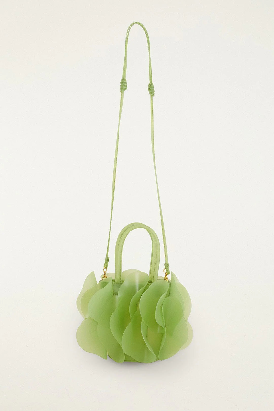 Green Jelly Flower Bag-Nile
