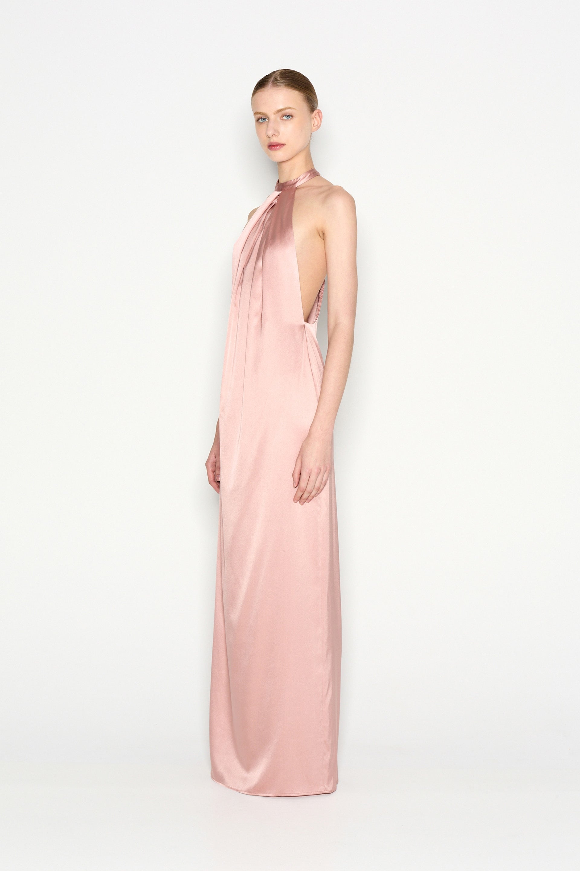 Lumen Dress - Dusty Pink
