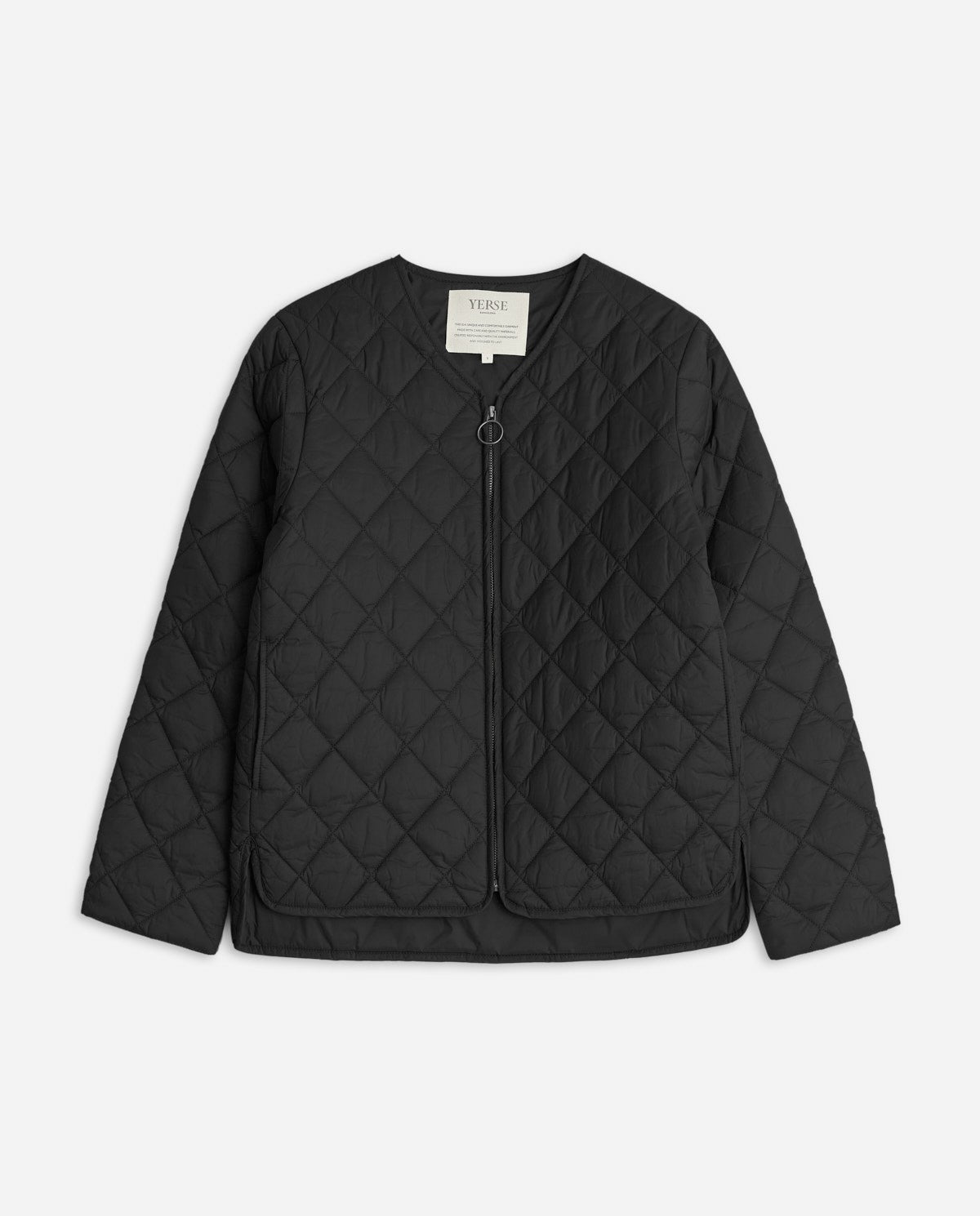 QUILTED WATER-REPELLENT JACKET KHAKI