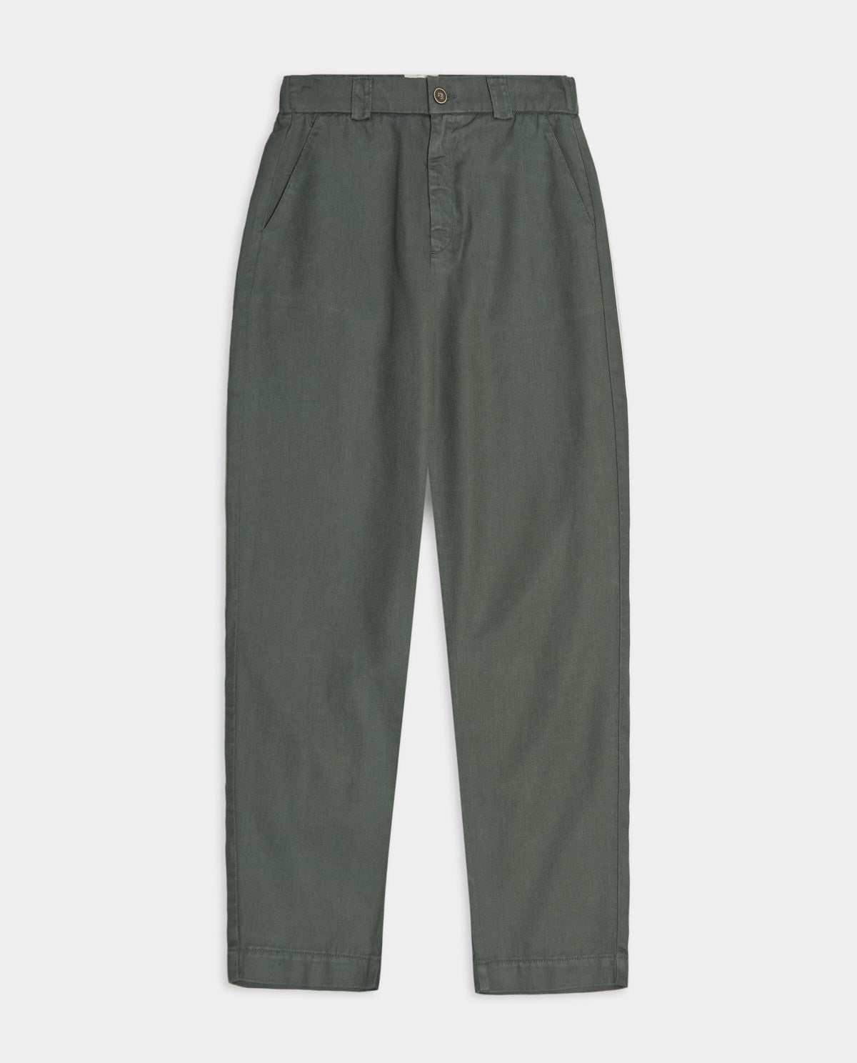 STRAIGHT TENCEL TROUSERS GREEN  Ref. 41850