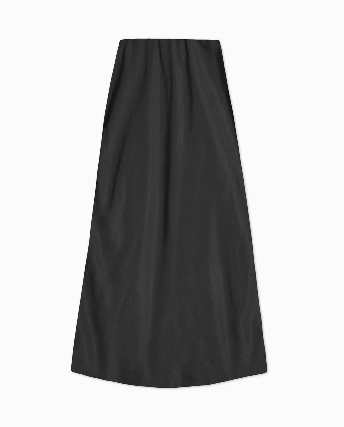 BLACK TENCEL MIDI SKIRT  Ref. 42813