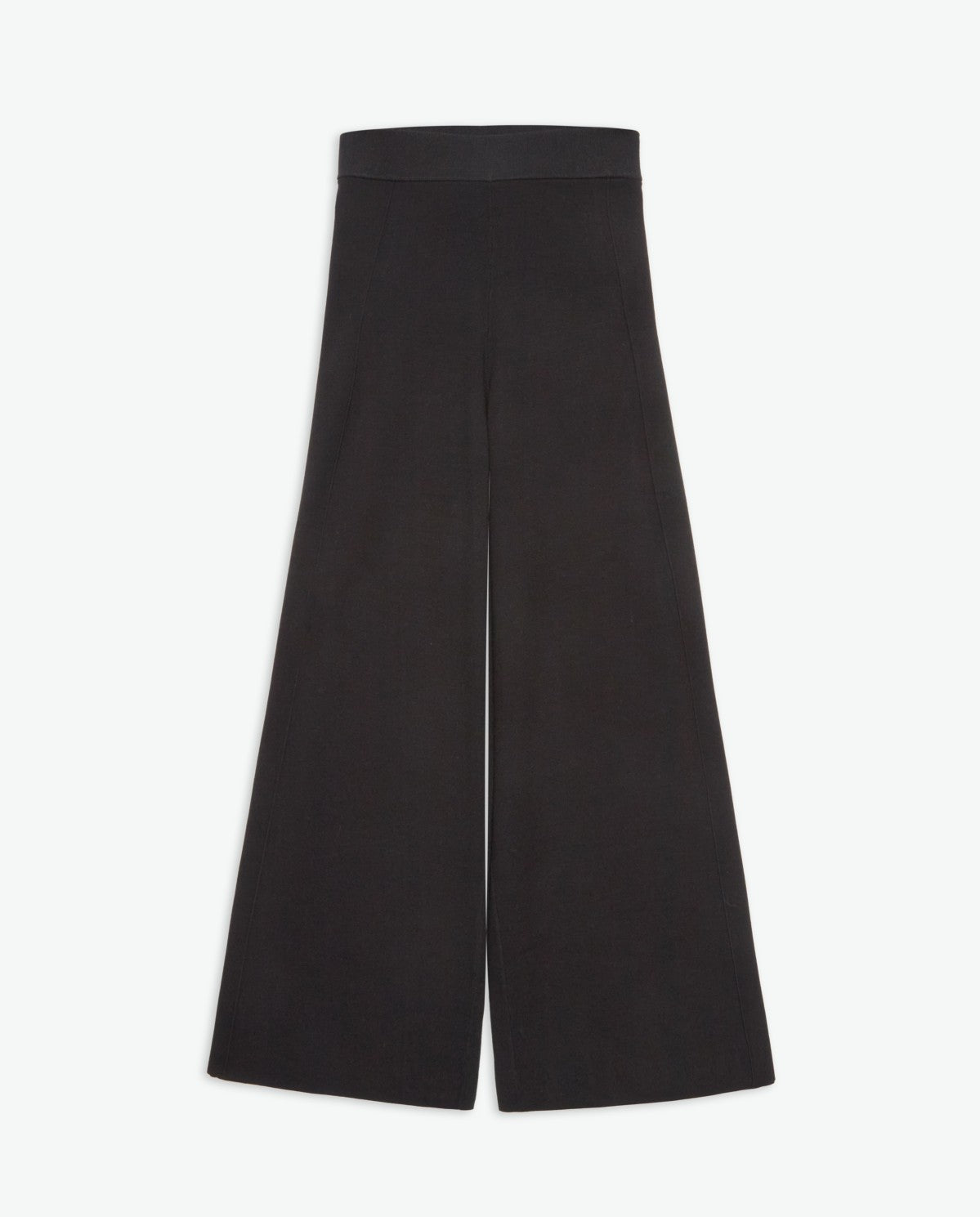43510 - Black Viscose Culottes