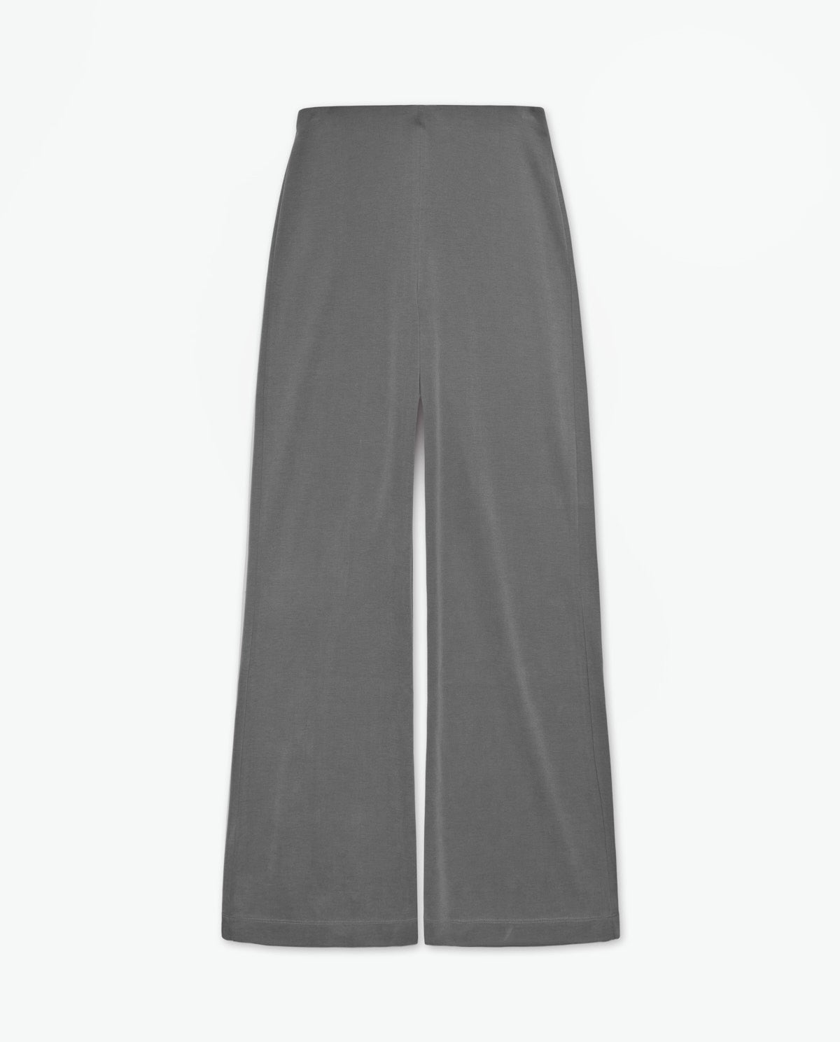 43280 - Lead - Grey Flowy Wide Trousers