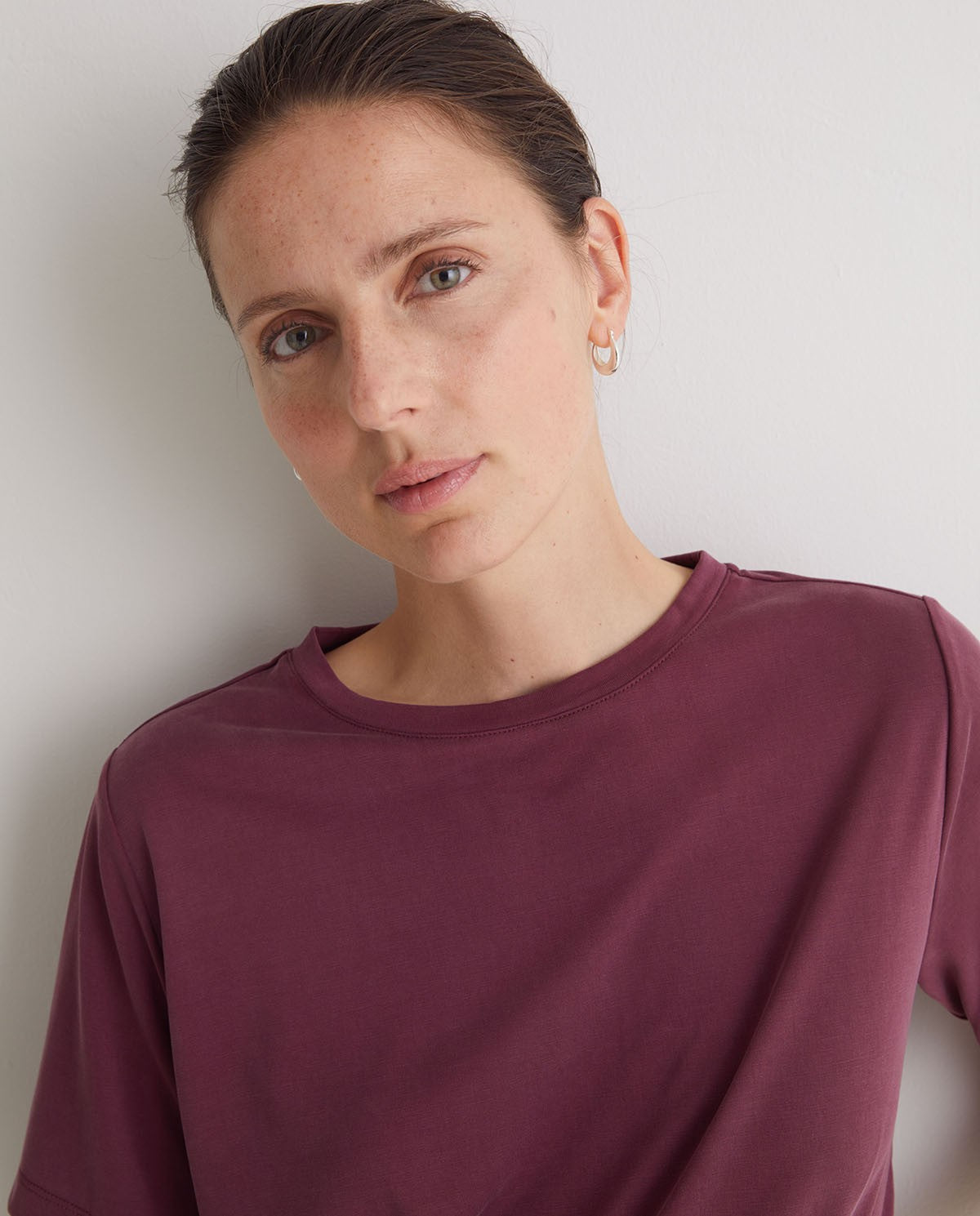 43311 - Aubergine Short Sleeve T-Shirt