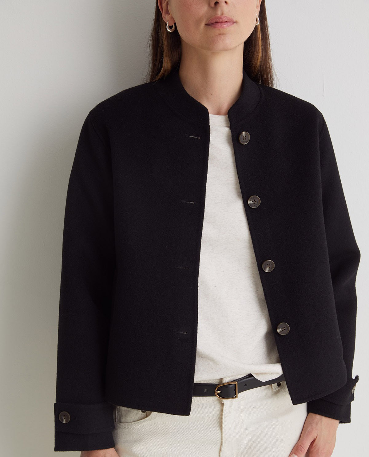 43608 - Black short jacket