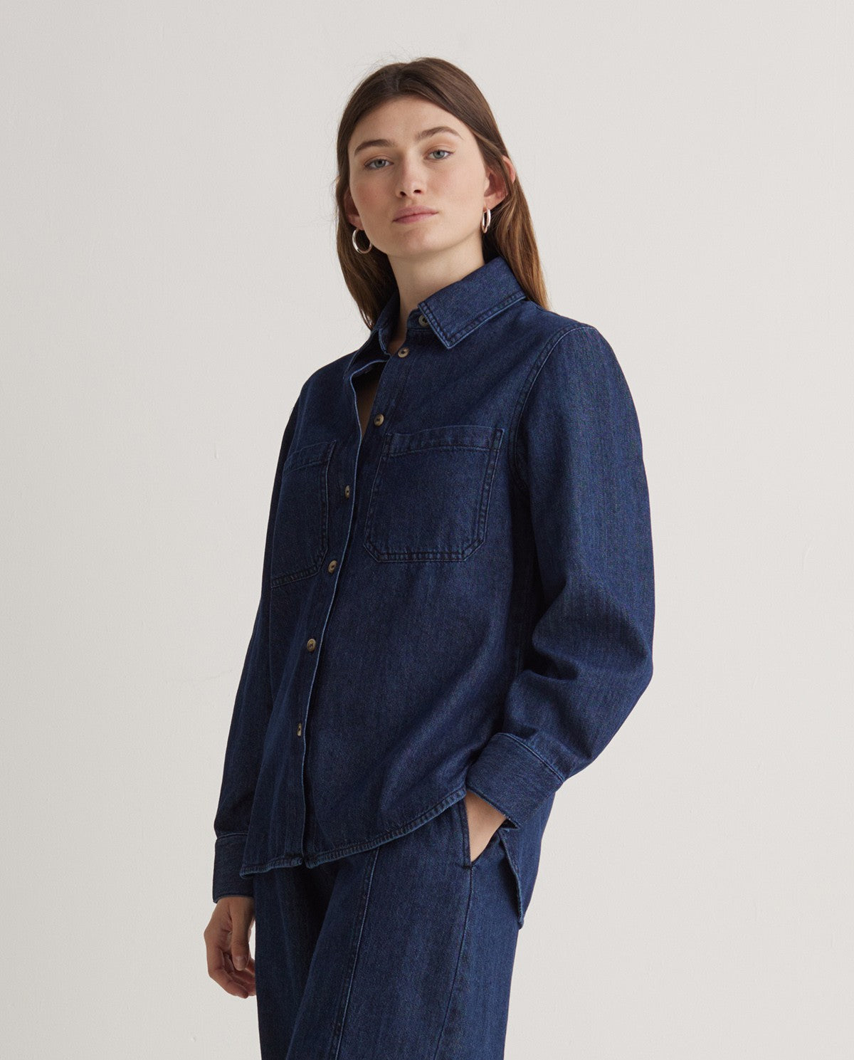 43819 - Blue Denim Shirt