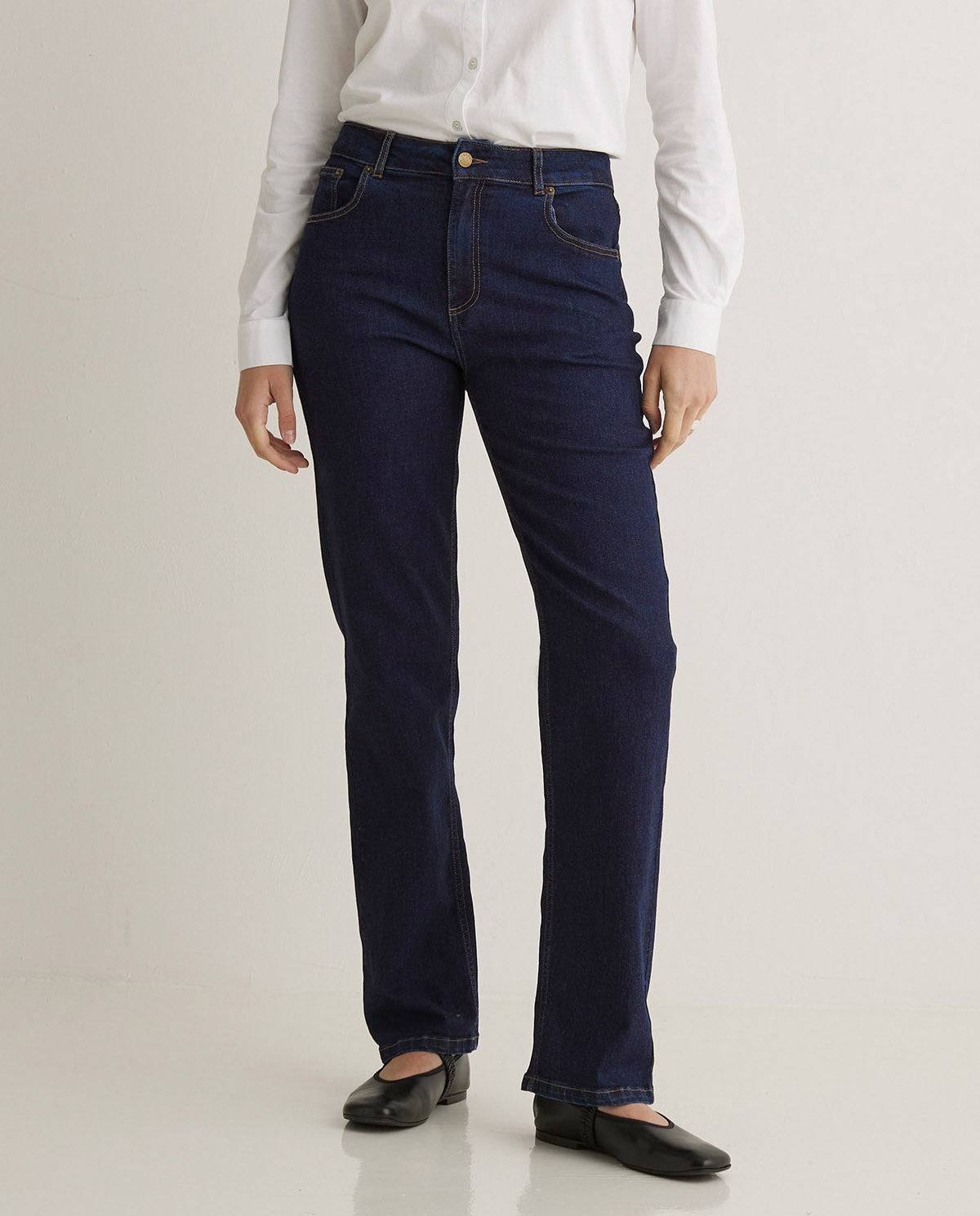 43852 - Blue Straight Jeans