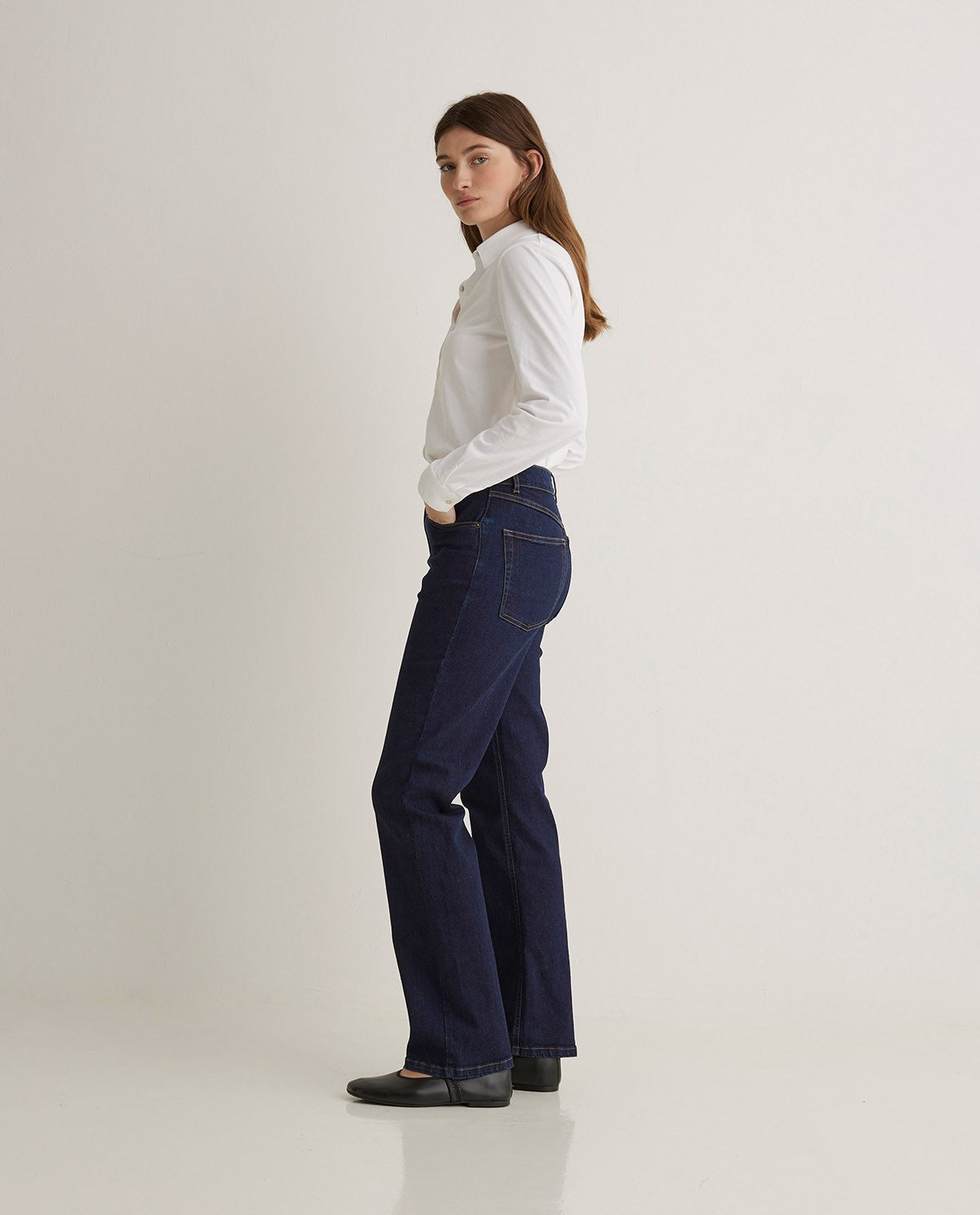 43852 - Blue Straight Jeans