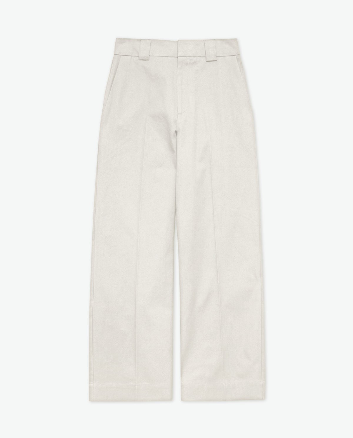 43857 - Ecru regular-fit trousers