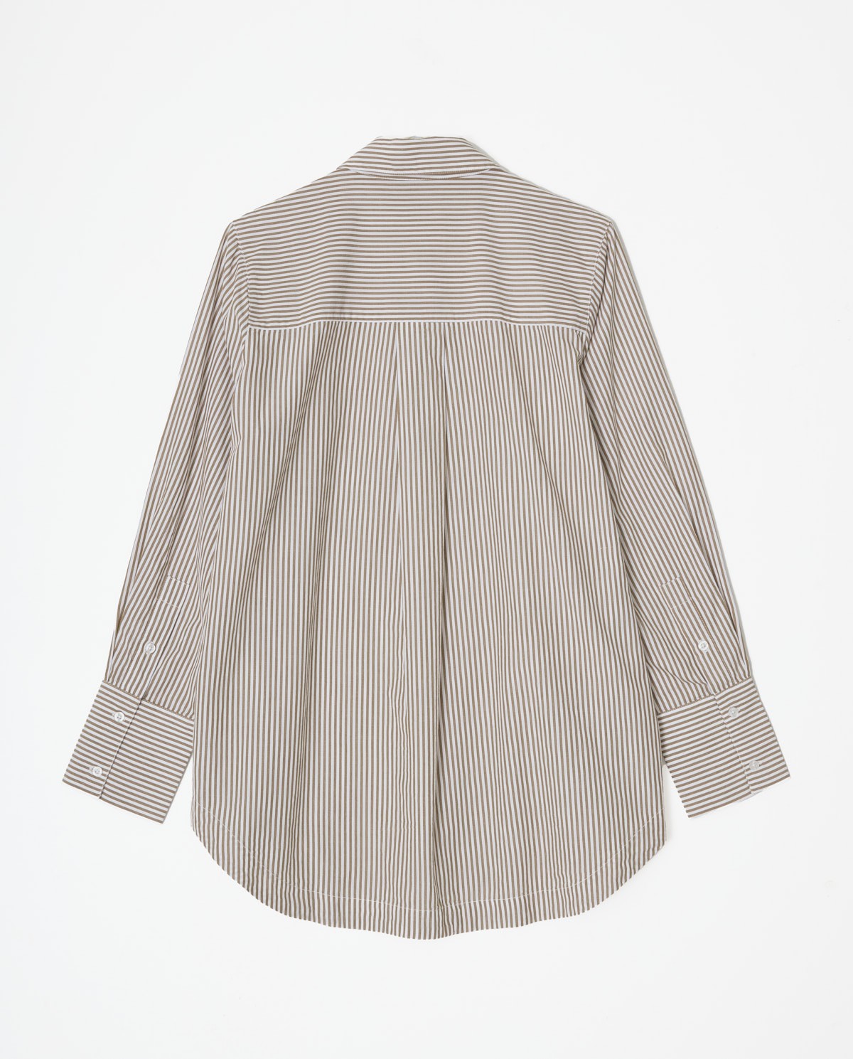 43878 - Camel Striped Shirt