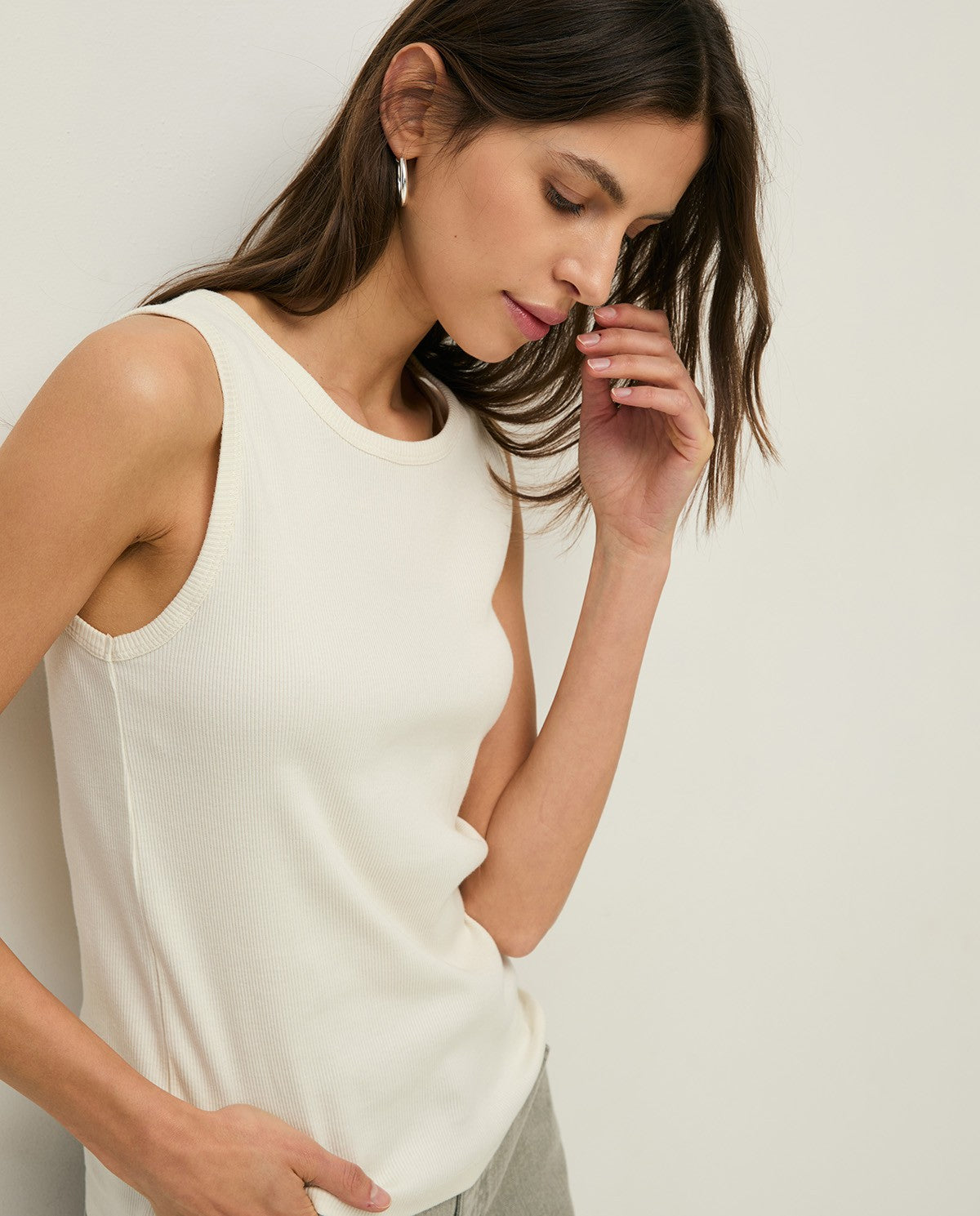 44045 - ORGANIC-COTTON RIBBED TOP