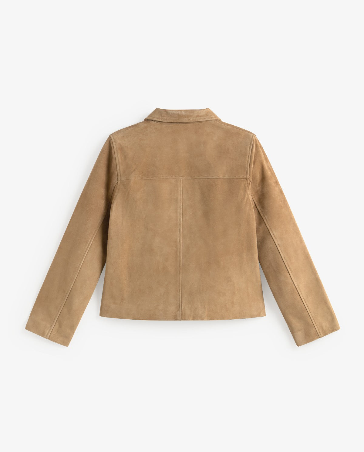 44811 - Suede jacket with lapels