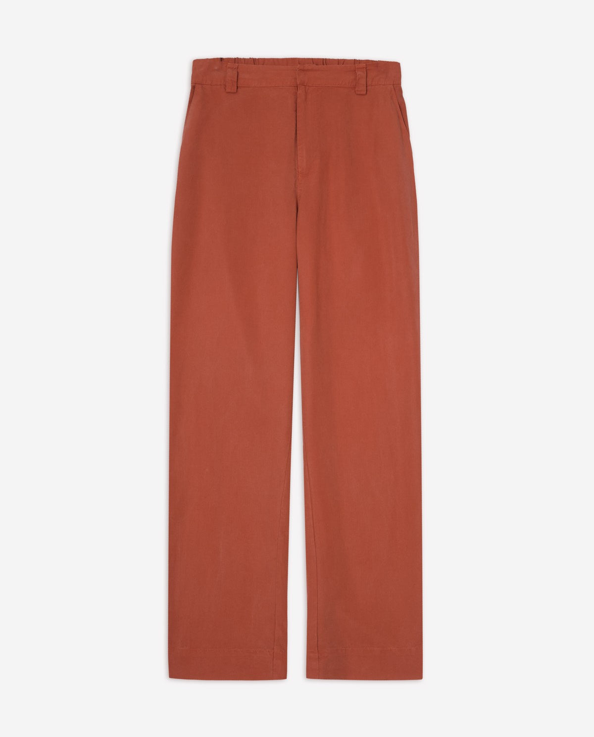 44816 - STRAIGHT TENCEL TROUSERS