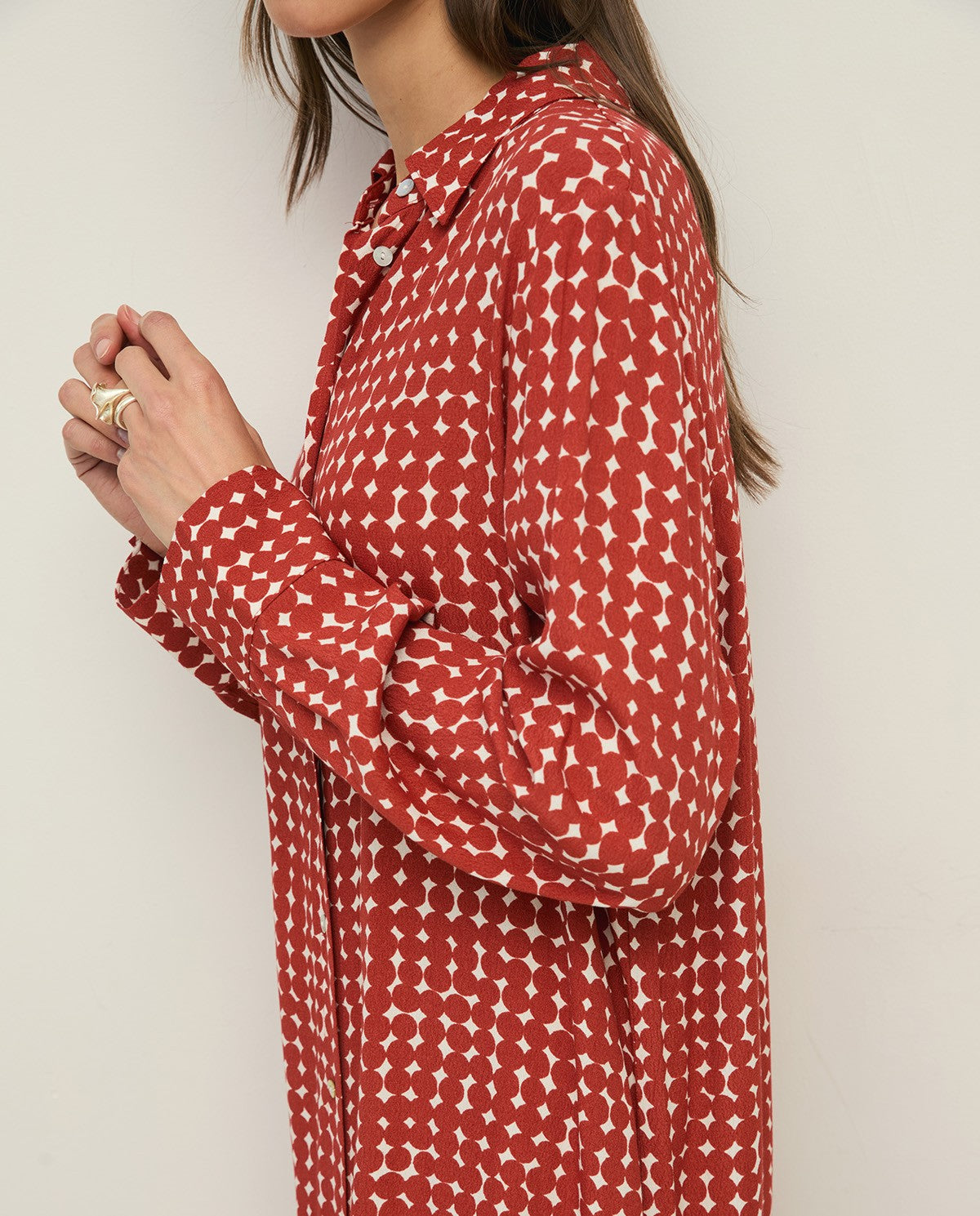 44829 - PRINT SHIRT DRESS