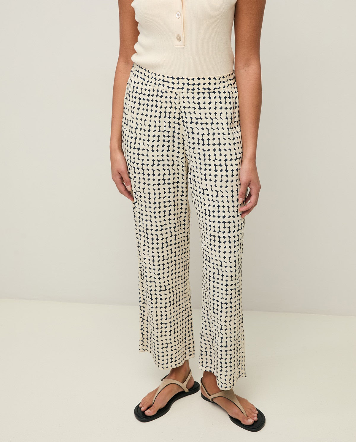 44830 - FLOWY PRINT TROUSERS
