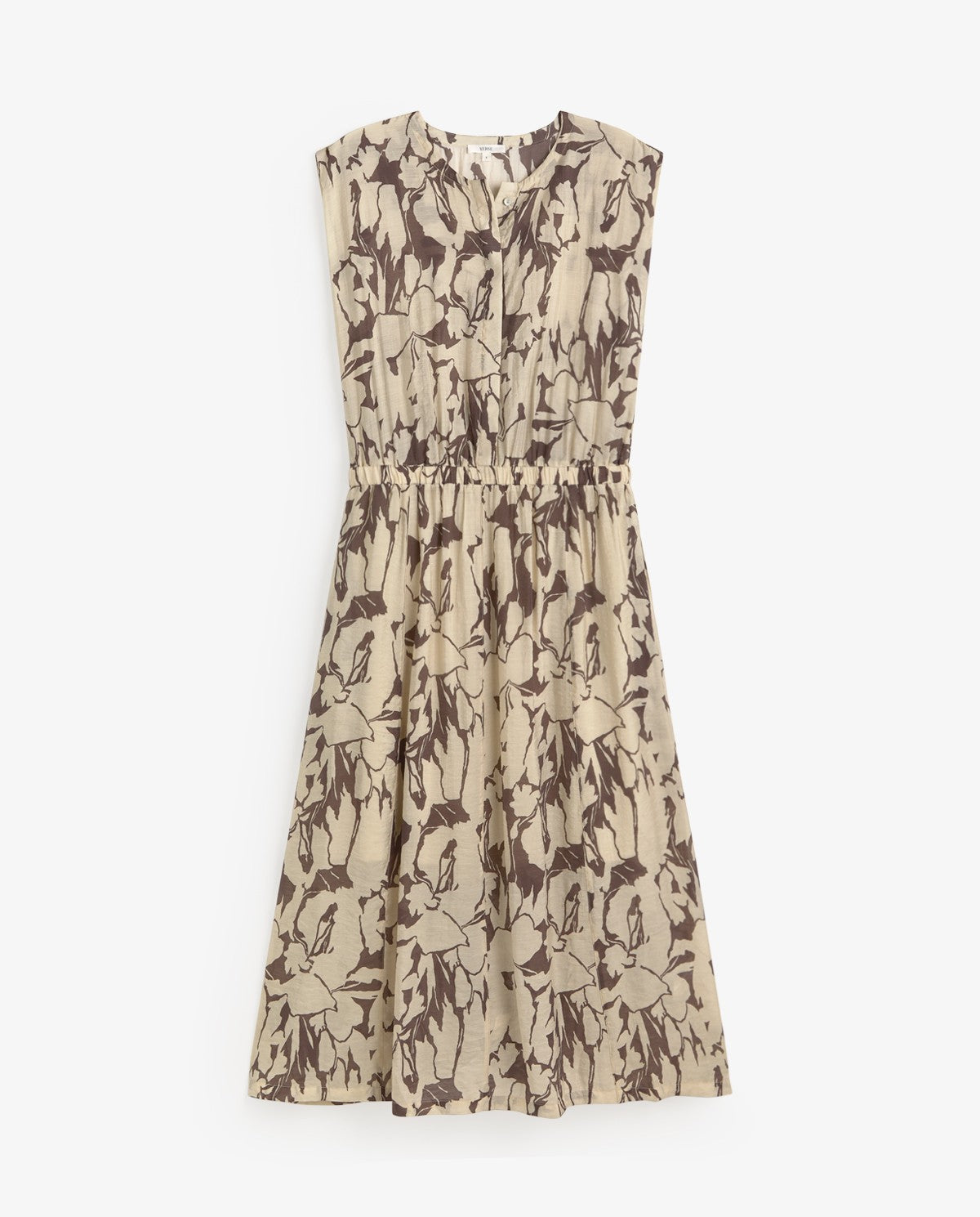 44842 - FLOWY FLORAL CHIFFON DRESS