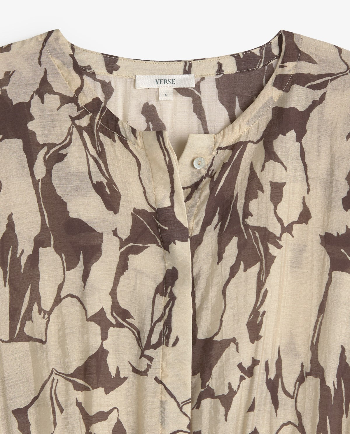 44842 - FLOWY FLORAL CHIFFON DRESS