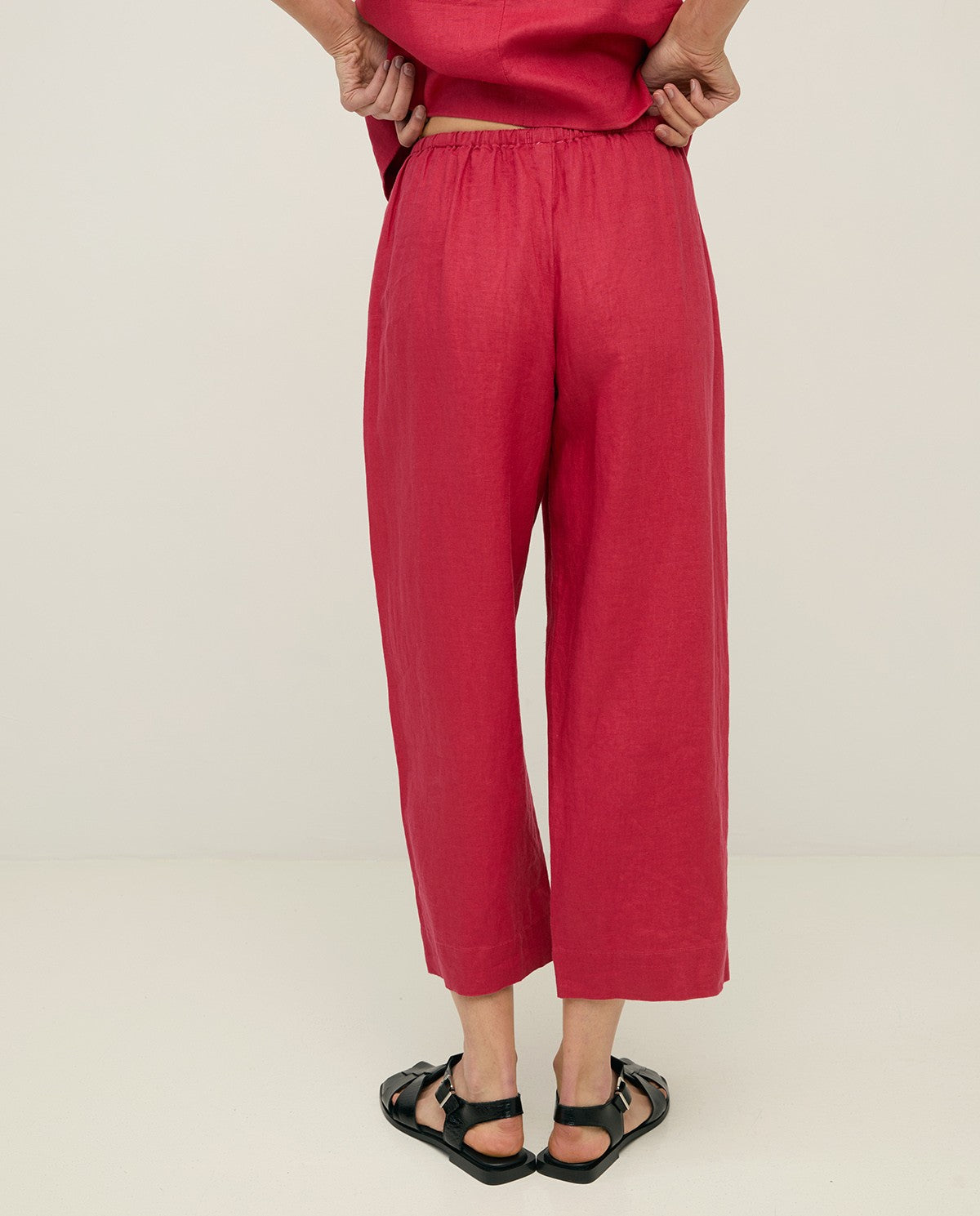 44850 - LINEN TAILORED TROUSERS