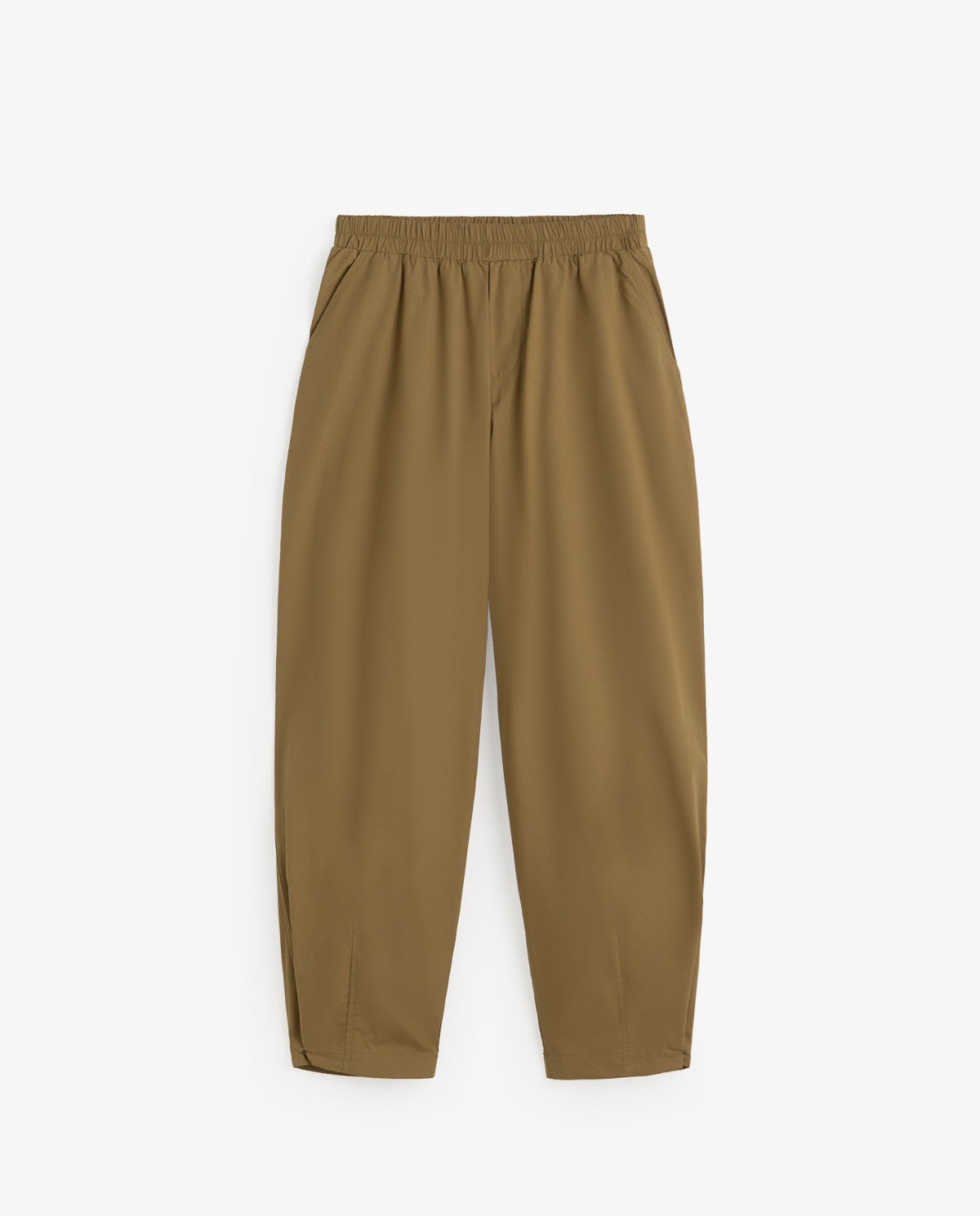 44874 - COTTON TROUSERS WITH BUTTON AT THE HEM