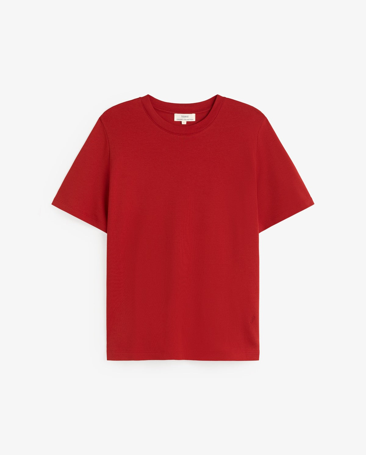 Yerse Basic Short - Sleeved T-Shirt Red