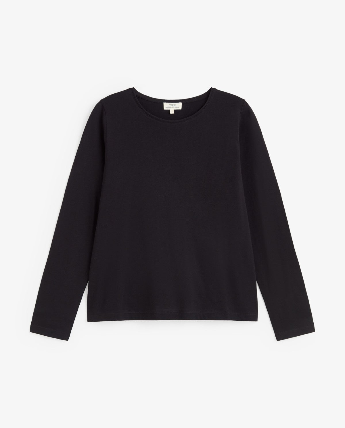 Yerse Basic Long - Sleeve T-Shirt Black