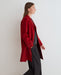 Yerse Handmade Wool - Blend Midi Coat Red
