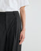 Yerse Structured Wide-Leg Suit Trousers Grey