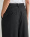 Yerse Structured Wide-Leg Suit Trousers Grey
