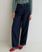 Yerse Barrel - Leg Denim Trousers Dark Blue
