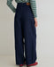 Yerse Barrel - Leg Denim Trousers Dark Blue