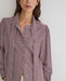 Yerse Check Shirt With Tie