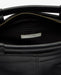Yerse Gathered Leather Bag Black