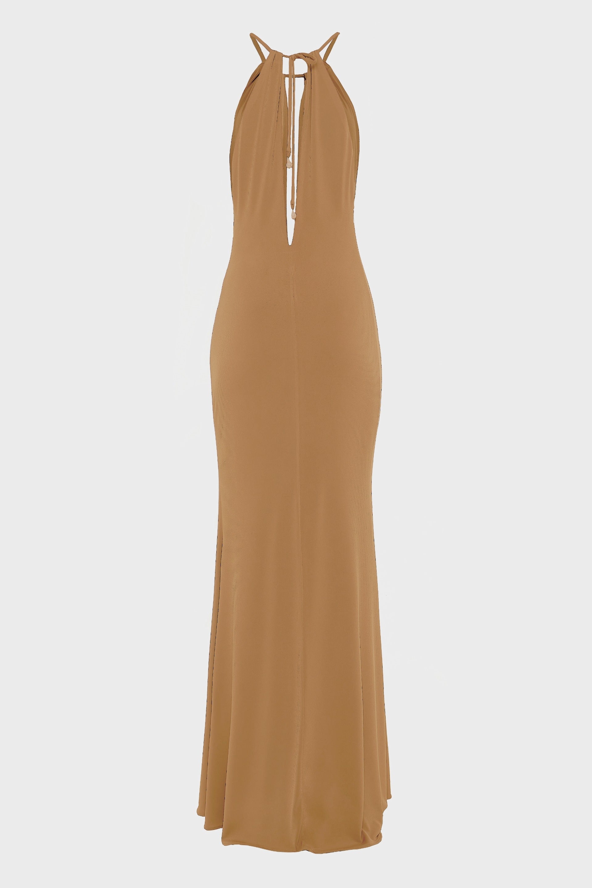 Earth Long Dress - Brown