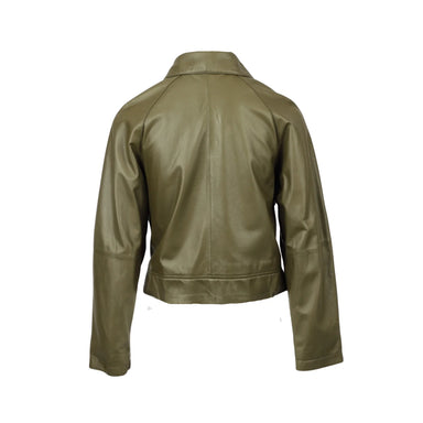 Oakwood Lovely Dark Khaki  - Leather Jacket