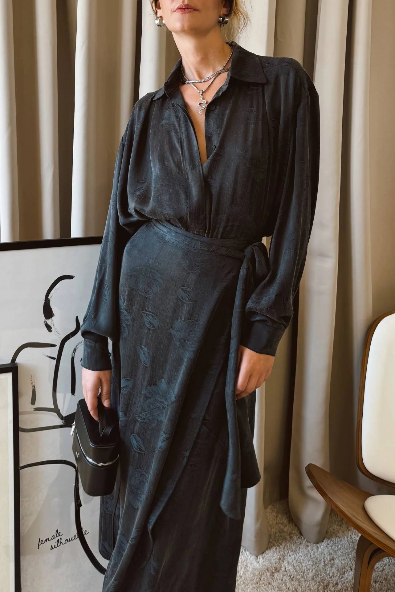 INNER VOICE SHIRT - ANTHRACITE